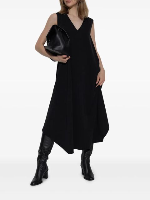 Sportmax V-neck sleeveless dress - Black - zdjęcie produktu nr 2