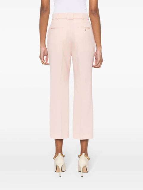 Lanvin wool flared trousers - Pink