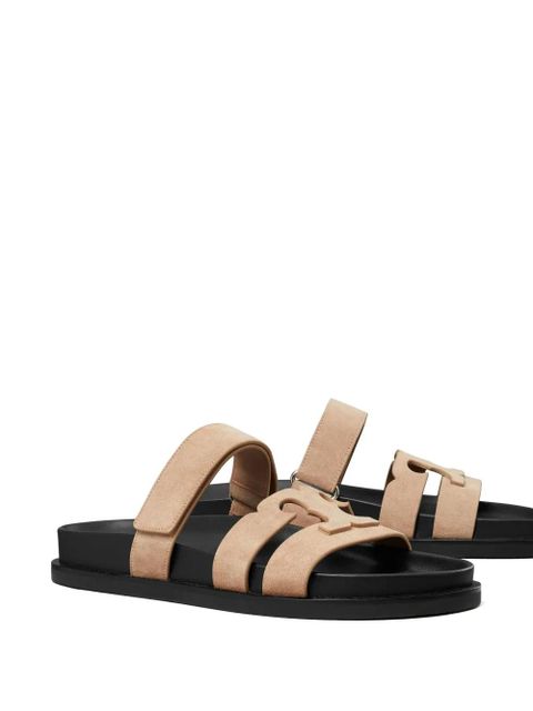 Tory Burch Ines slides - Brown - zdjęcie produktu nr 2