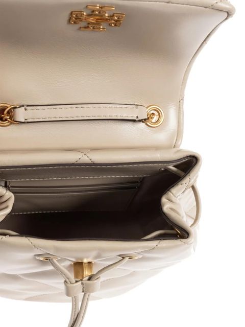 Tory Burch mini Kira Diamond quilted backpack - Neutrals