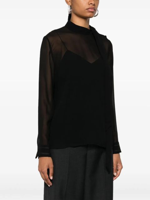 Gucci silk blouse - Black