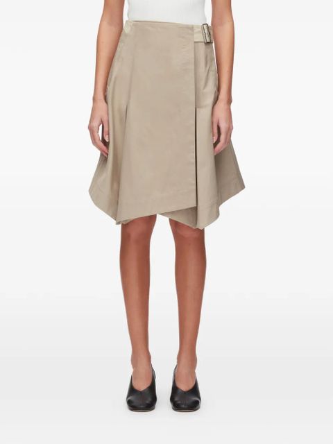 3.1 Phillip Lim belted pleated midi skirt - Neutrals