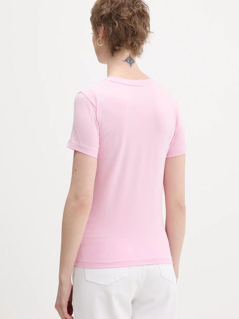 Guess Jeans t-shirt damski kolor różowy W4YI01 J1314