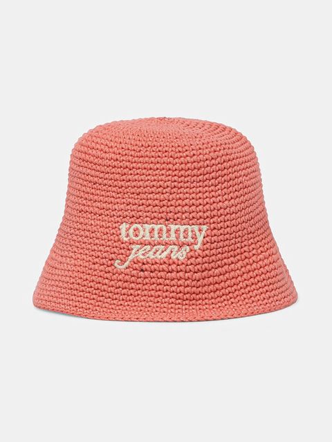 Tommy Jeans kapelusz bucket damski pleciony - zdjęcie produktu nr 1