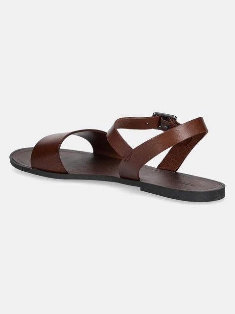 Vagabond Shoemakers sandały skórzane TIA 2.0 damskie kolor brązowy 5931-101-27