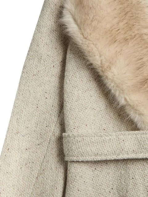 Valentino Garavani virgin-wool coat - Neutrals
