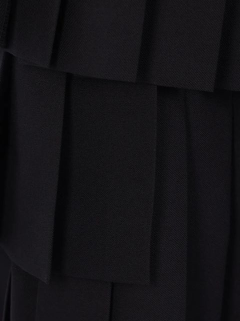 Comme Des Garçons ruffled overall skirt - Black