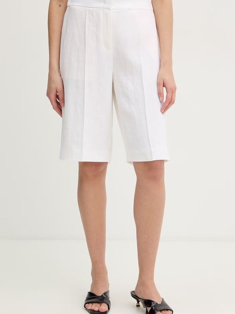 BOSS szorty damskie z lnem Tianala - zdjęcie produktu nr 2