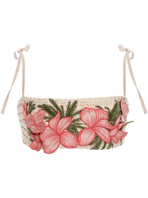 Agua By Agua Bendita Ventura Dulce crop top - White - zdjęcie produktu nr 1