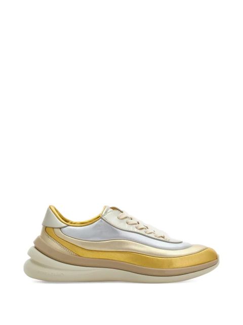 Ferragamo rainbow stripe sneakers - Gold - zdjęcie produktu nr 1