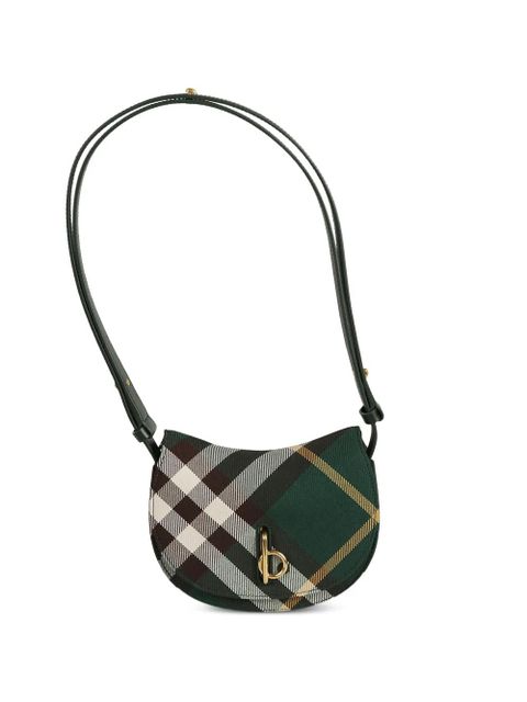 Burberry plaid shoulder bag - Green - zdjęcie produktu nr 1