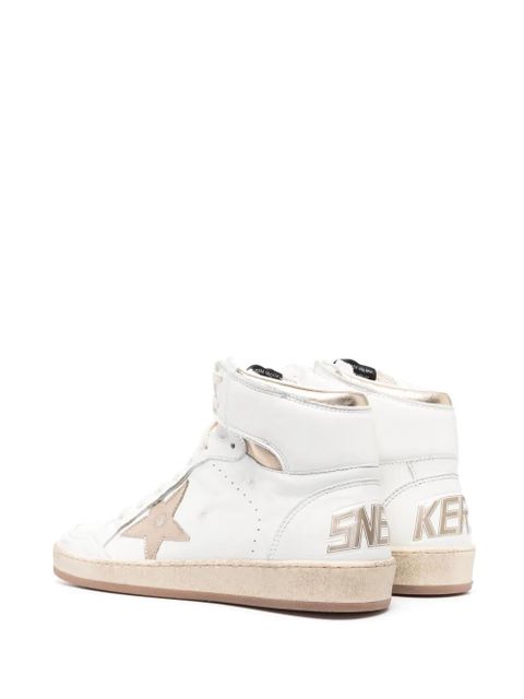 Golden Goose star-patch lace-up sneakers - White - zdjęcie produktu nr 2