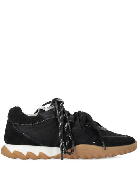 PINKO lace-up black sneakers - zdjęcie produktu nr 1