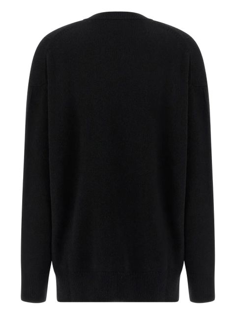 Jil Sander V-neck sweater - Black - zdjęcie produktu nr 2