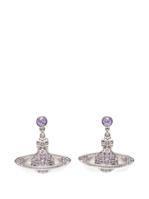 Vivienne Westwood Mini Bas Relief drop earrings - Silver - zdjęcie produktu nr 1