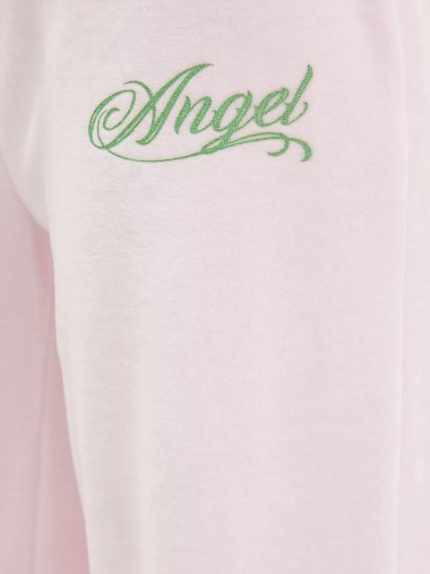 Juicy Couture spodnie dresowe Angel damskie kolor różowy z nadrukiem JCNBJ126454