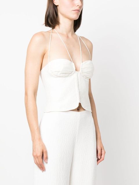Cult Gaia Habana corset top - White - zdjęcie produktu nr 2