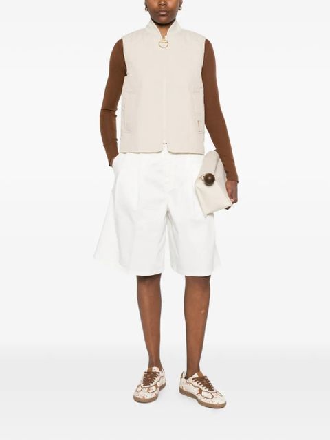 Barbour quilted zip-up gilet - Neutrals - zdjęcie produktu nr 2