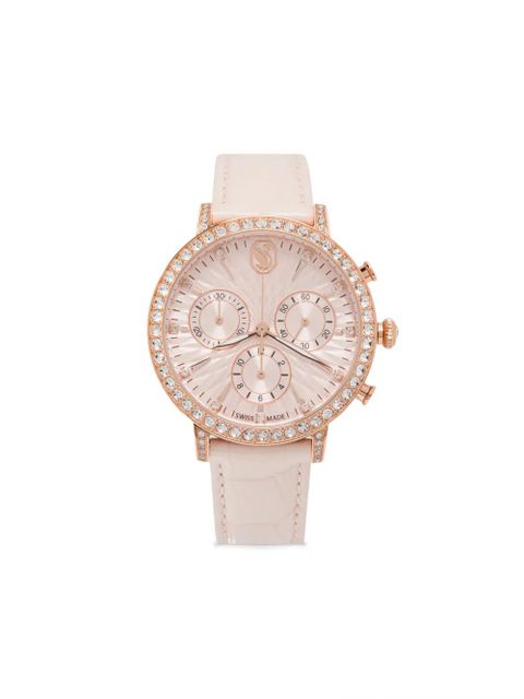 Swarovski Matrix Tennis Chrono 36mm - Pink - zdjęcie produktu nr 1