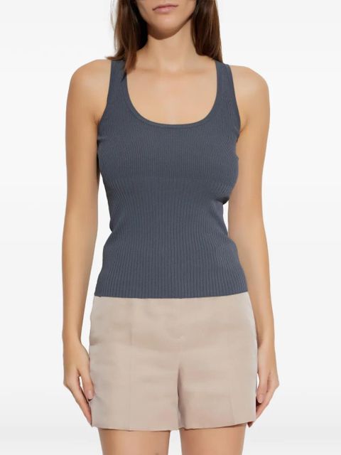 Max Mara ribbed top - Grey