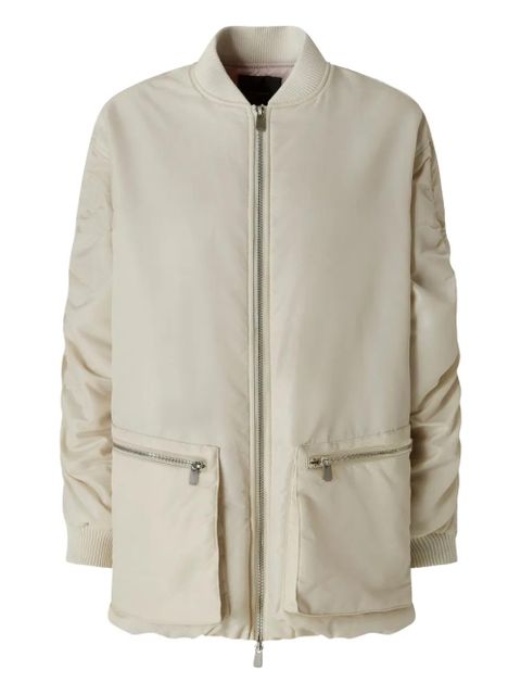 PINKO zip-fastening pocket bomber jacket - Neutrals - zdjęcie produktu nr 1
