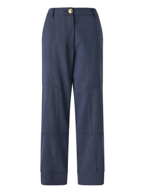 PINKO panelled-design trousers - Blue - zdjęcie produktu nr 1