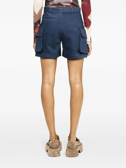 JW Anderson cargo twill shorts - Blue