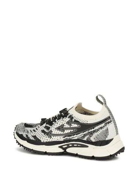 Off-White Be Right Back knitted logo sneakers - Neutrals