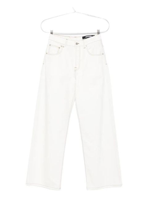 Jacquemus Le De-Nimes wide-leg jeans - White