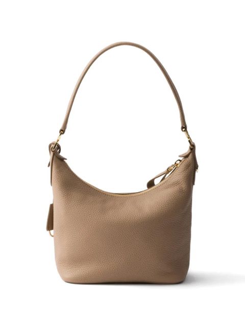 Prada leather shoulder bag - Neutrals - zdjęcie produktu nr 2