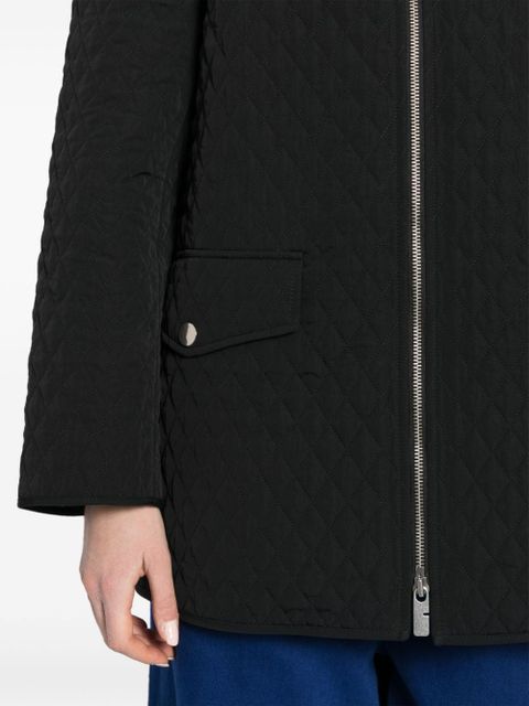 Burberry diamond pattern jacket - Black