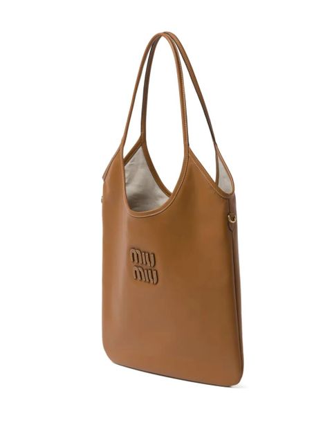 Miu Miu IVY tote bag - Brown - zdjęcie produktu nr 1