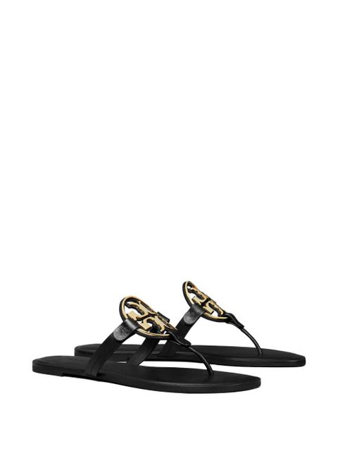 Tory Burch Miller logo thong sandals - Black - zdjęcie produktu nr 2
