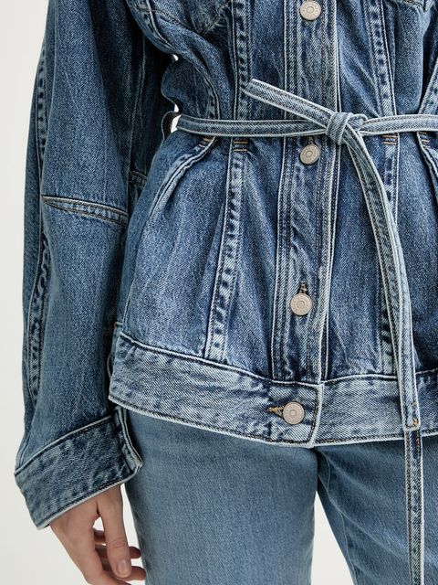 BOSS Orange kurtka jeansowa C CHINCHED JACKET