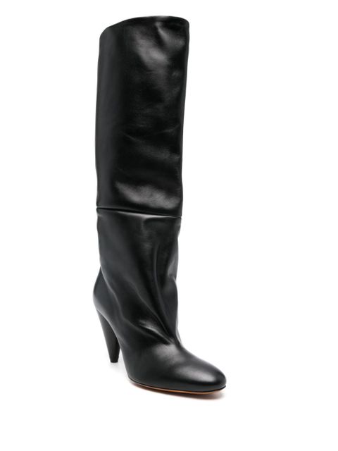 Proenza Schouler 85mm Cone boots - Black - zdjęcie produktu nr 2