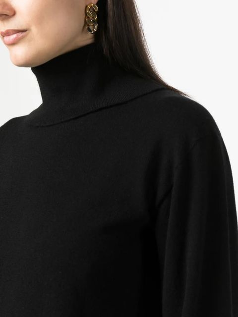 Jil Sander roll-neck cashmere jumper - Black