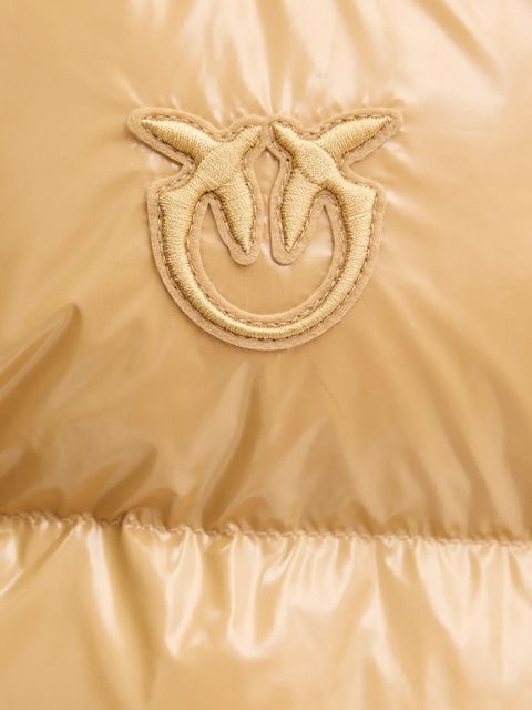 Pinko kurtka kolor zielony zimowa 105335 A00N