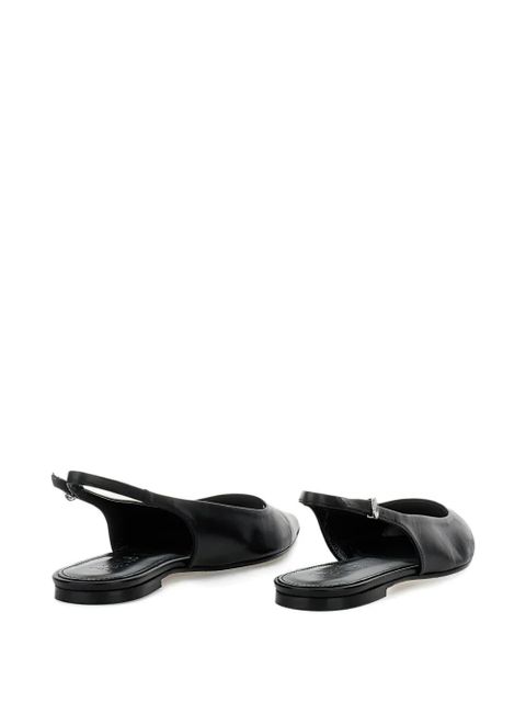 Aeyde Annora pointed flat pumps - Black
