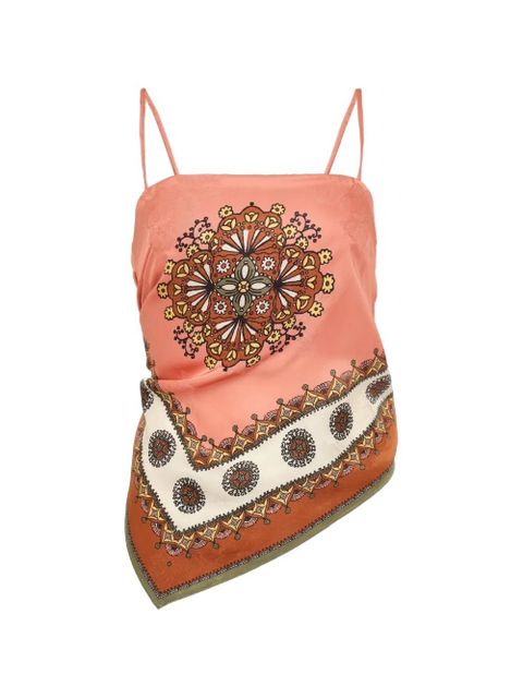 ALEMAIS Contina jacquard top - Pink - zdjęcie produktu nr 1