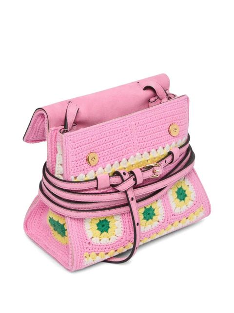 Moschino floral-appliqued tote bag - Pink - zdjęcie produktu nr 2