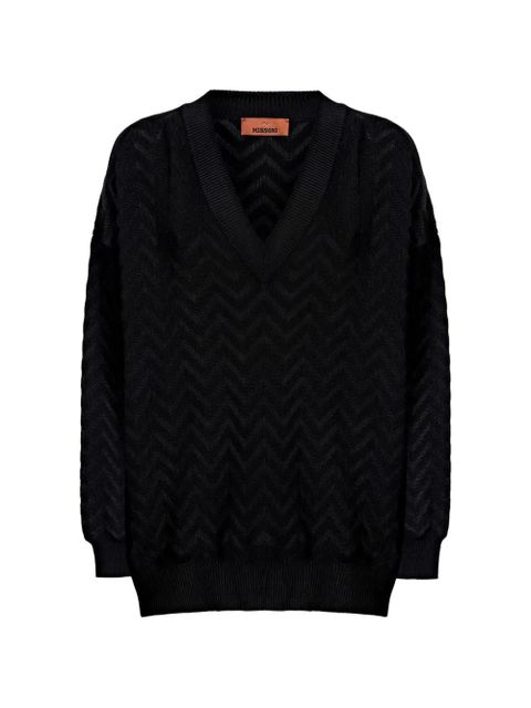 Missoni v-neck sweater - Black - zdjęcie produktu nr 1