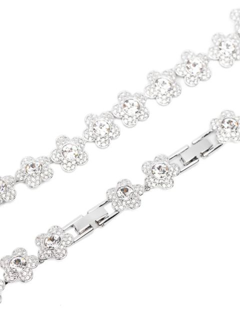 Swarovski x Ariana Grande Capsule flower necklace - Silver