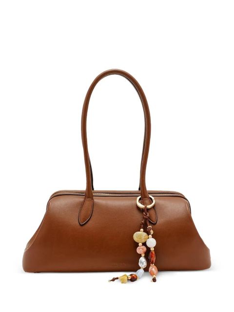 Cult Gaia Raia beaded shoulder bag - Brown - zdjęcie produktu nr 1