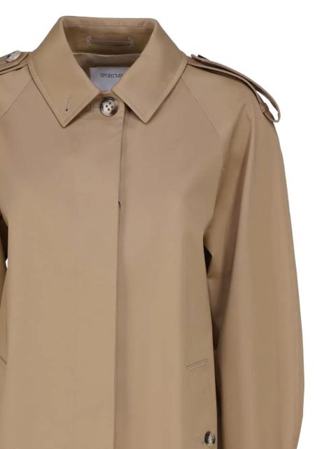 Sportmax buttoned coat - Neutrals