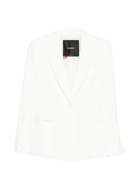 PINKO slits tailored blazer - White