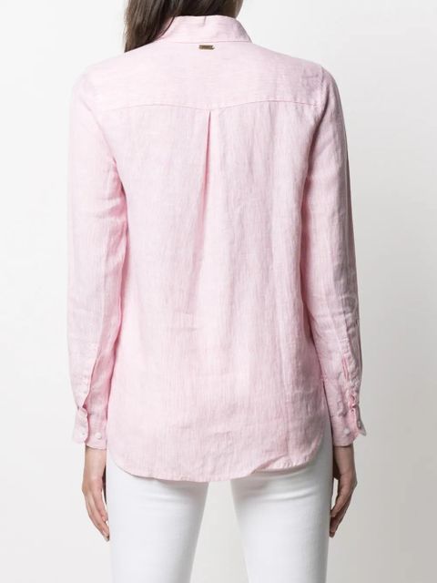 Barbour long-sleeve buttoned shirt - Pink