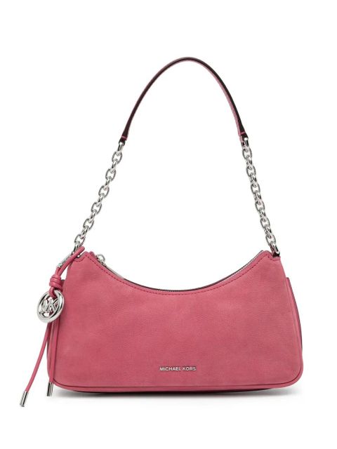 Michael Kors Nolita Medium Nubuck Chain Pochette - Pink - zdjęcie produktu nr 1