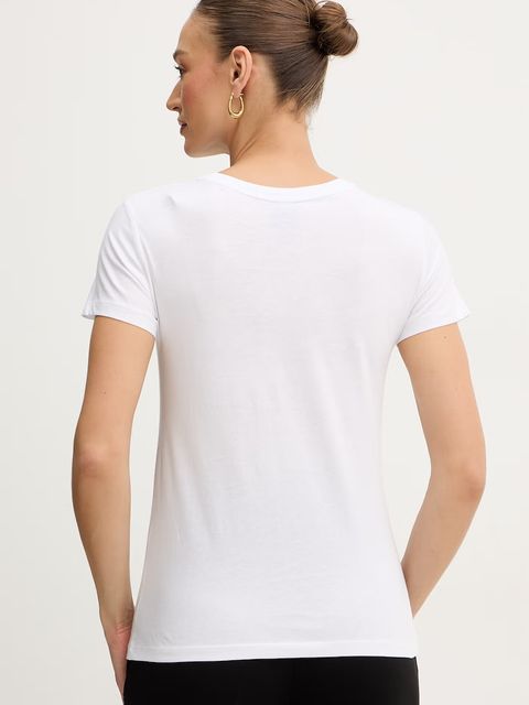 Armani Exchange t-shirt bawełniany - zdjęcie produktu nr 2