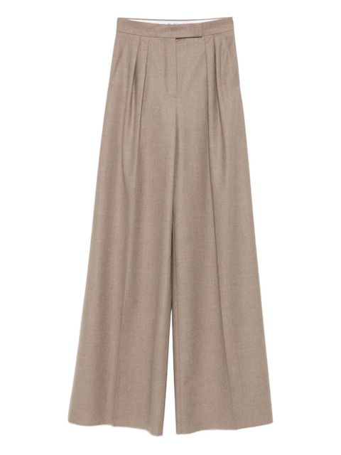 Max Mara pleated-front cashmere trousers - Neutrals - zdjęcie produktu nr 1
