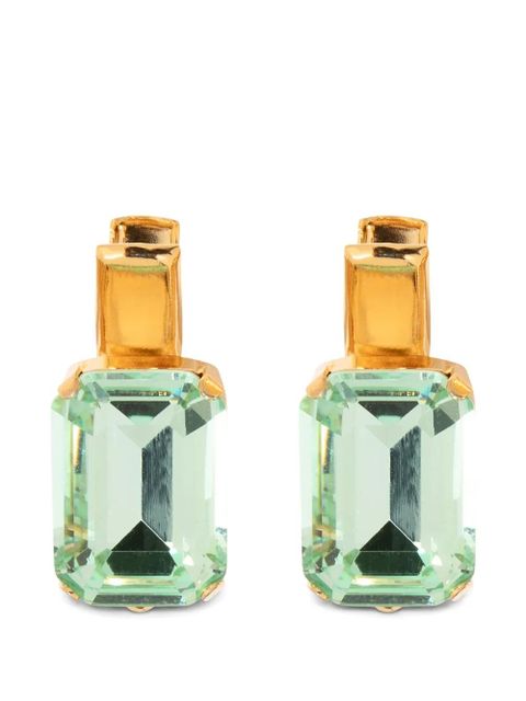 Jennifer Behr Kara hair clips (set of two) - Green - zdjęcie produktu nr 1